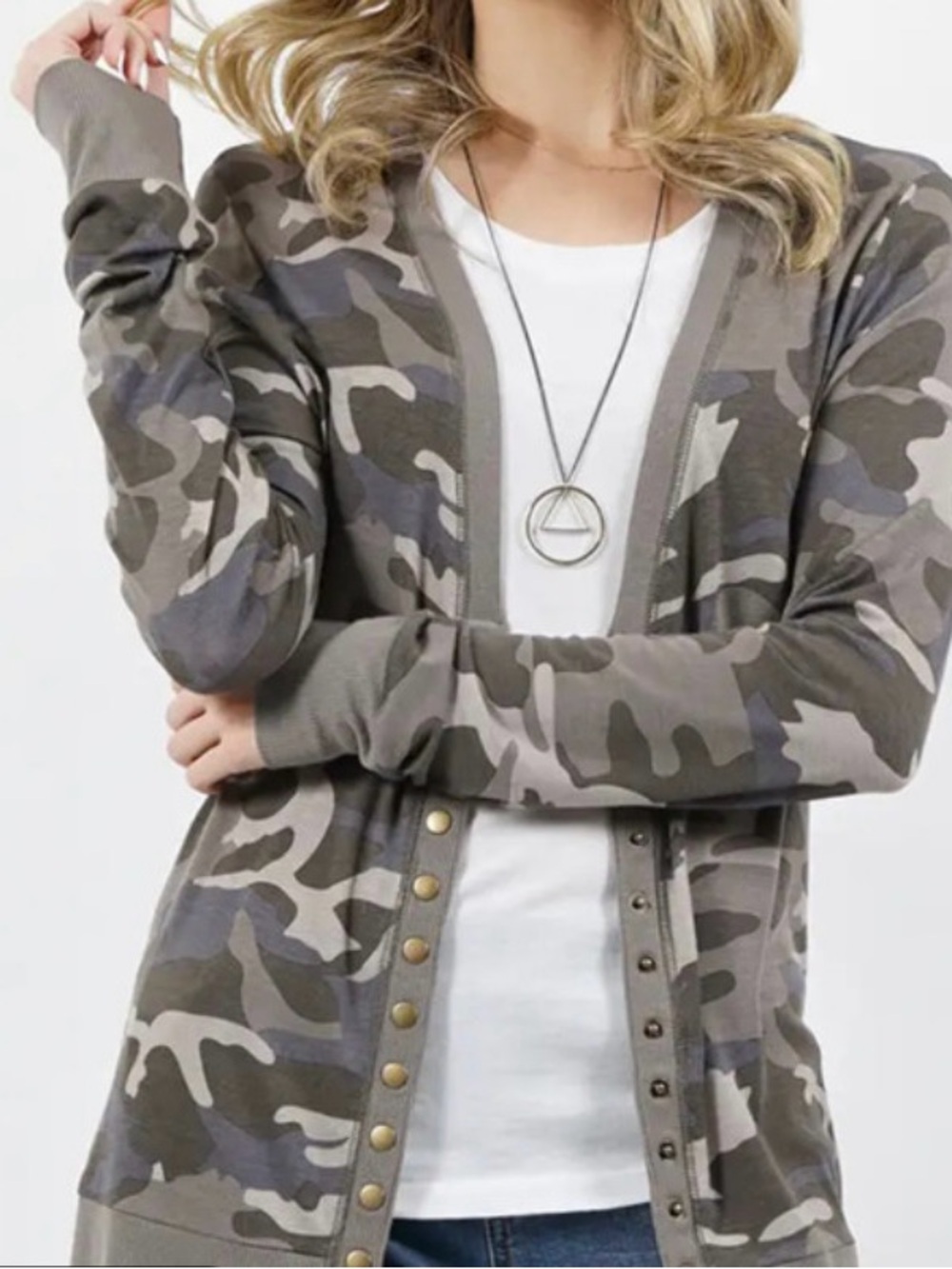 Zenana Outfitters Ribbed Collar Open Front Sweater Cardigan